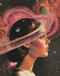 Kosmische Traumfrau