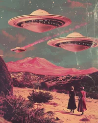 Wüsten UFO-Begegnung