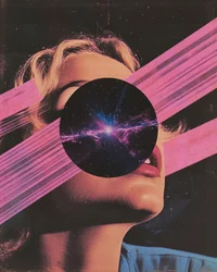 Surrealer kosmischer Blick