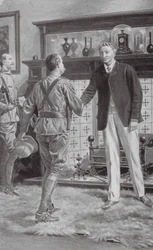Treffen von Franzosen und Rhodes in Kimberley