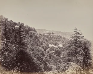 Shimla. Die Yarrows und die benachbarten Hügel