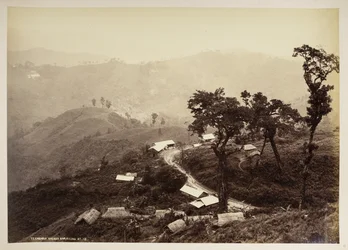 Teendari Bazaar, Darjeeling, aus 