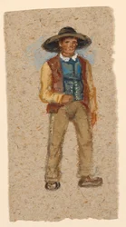 Französischer Bauer, 1874