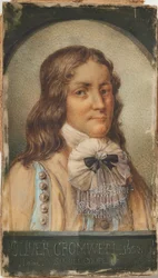 Porträt von Oliver Cromwell 1599-1658, 1653