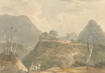 Das Dorf Buxadaur [Buxa Duar] [Tibet]