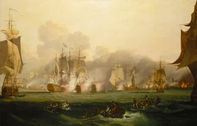 Die Schlacht von Trafalgar, 21. Oktober 1805