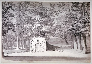 Ein Eishaus oder Leitung im Greenwich Park, London