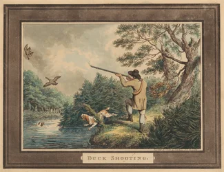 Jagd, Schießen usw. [Sechserfolge]: 1. Entenjagd