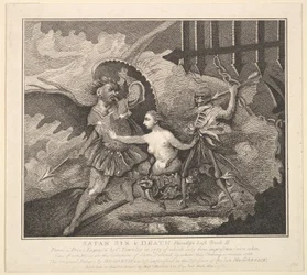 Satan, Sünde und Tod, Paradise Lost, Buch II, 1. Mai 1788