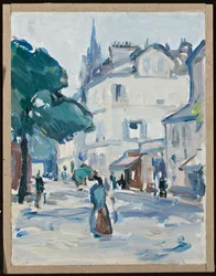Straßenszene, Paris