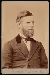 Porträt von William Andrew Wallace 1827-1896, zwischen 1876 und 1880