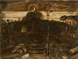 Späte Dämmerung, 1825