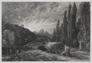 Der frühe Pflüger, vor 1861
