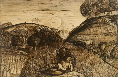 Das Tal dicht mit Korn, 1825