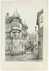 Bamberg, aus Faksimiles von Skizzen aus Flandern und Deutschland
