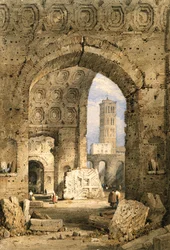 Tempel Des Friedens, Römisches Forum