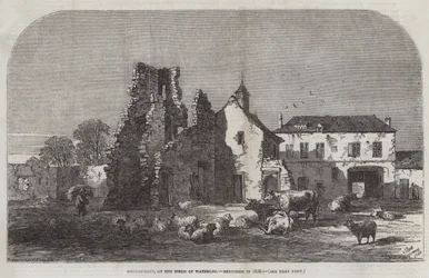 Hougoumont, auf dem Schlachtfeld von Waterloo