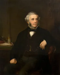 Porträt von George Richards Elkington 1800-1865, 1865