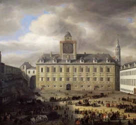 Hauptplatz innerhalb der Kaiserburg in Wien