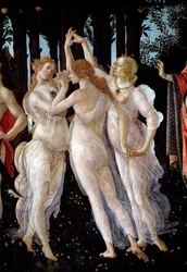 Der Frühling. Detail der drei Grazien
