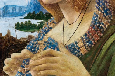 Allegorisches Porträt einer Frau Simonetta Vespucci (Detail)