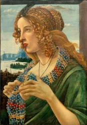 Allegorisches Bildnis einer Frau (Simonetta Vespucci?)