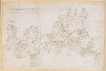 Die Göttliche Komödie, Purgatorio XXXI. Das Irdische Paradies: Dantes Beichte; Beatrice enthüllt ihr Antlitz