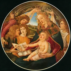 Madonna des Magnificat, 1481, 1937