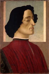 Porträt von Giuliano de Medici 1453-1478, ca. 1475