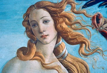 Die Geburt der Venus, Detail, um 1485