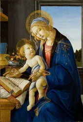 Die Jungfrau und das Kind (Die Madonna des Buches)