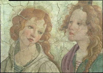 Venus und die drei Grazien, die einem jungen Mädchen Geschenke anbieten (Detail)