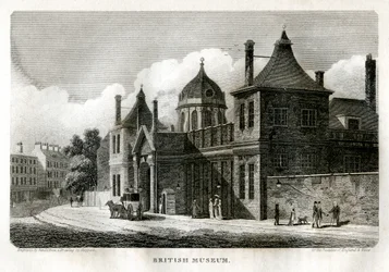 Britisches Museum, London, um 1810