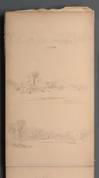 Skizzenbuch, Seite 05: "Bethel ME 19. August"