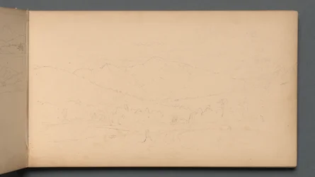 Skizzenbuch, Seite 10: Carter Mountain, 1859