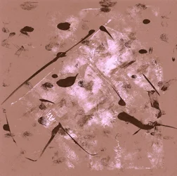 Abstrakte Farbspritzer