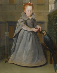 Porträt von Lucrezia, Tochter von Niccolò di Sinibaldo Gaddi