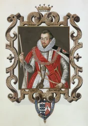 Porträt von Robert Cecil (1563-1612), 1. Earl of Salisbury aus 