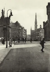 Berlin: Mühlendamm (s/w Foto)