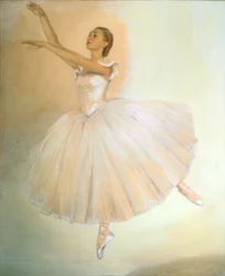 Porträt einer Balletttänzerin