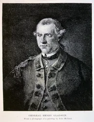 General Henry Gladwin, nach einem Foto eines Gemäldes von John Holland