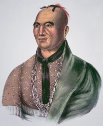 Joseph Brant (1742-1807) Häuptling der Mohawks