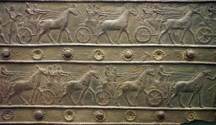 Balawat-Tore aus dem alten Assyrischen Reich
