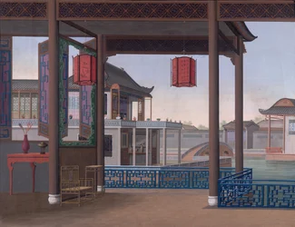 Haus eines chinesischen Beamten, ca. 1800-05