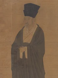 Porträt von Bi Shichang, aus dem Set Fünf alte Männer von Suiyang, vor 1056