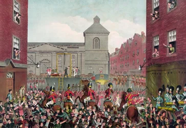Die Hinrichtung von Robert Emmet am 20. September
