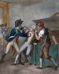 Verhaftung von Maximilien Robespierre am 27.07.1794 - Die Festnahme von Robespierre