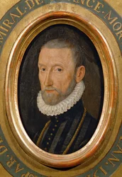 Gaspard de Coligny, Admiral, Staatsmann, Führer der Hugenottenpartei, ermordet während St