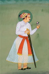 Miniaturmalerei des Mogulkaisers Jahangir