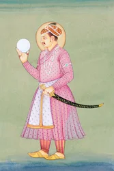 Miniaturmalerei des Mogulkaisers Jahangir